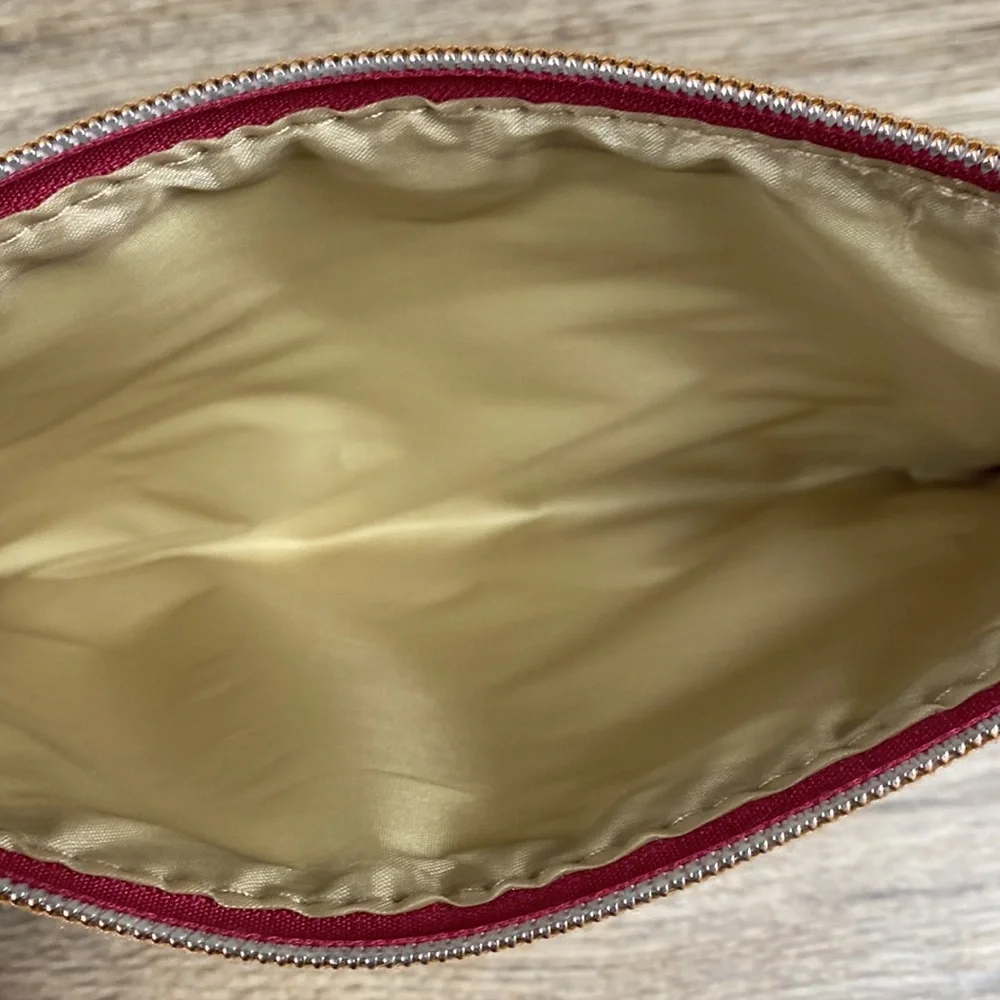 NEW Rose Gold “Happy Things” Zipper Pouch Case
